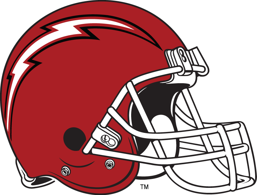 Saint Francis Red Flash 2001-2011 Helmet Logo iron on transfers for fabric
